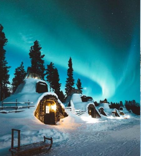 Arctic igloos Rovaniemi