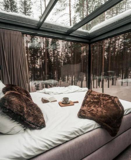 Levi glass igloo hotel